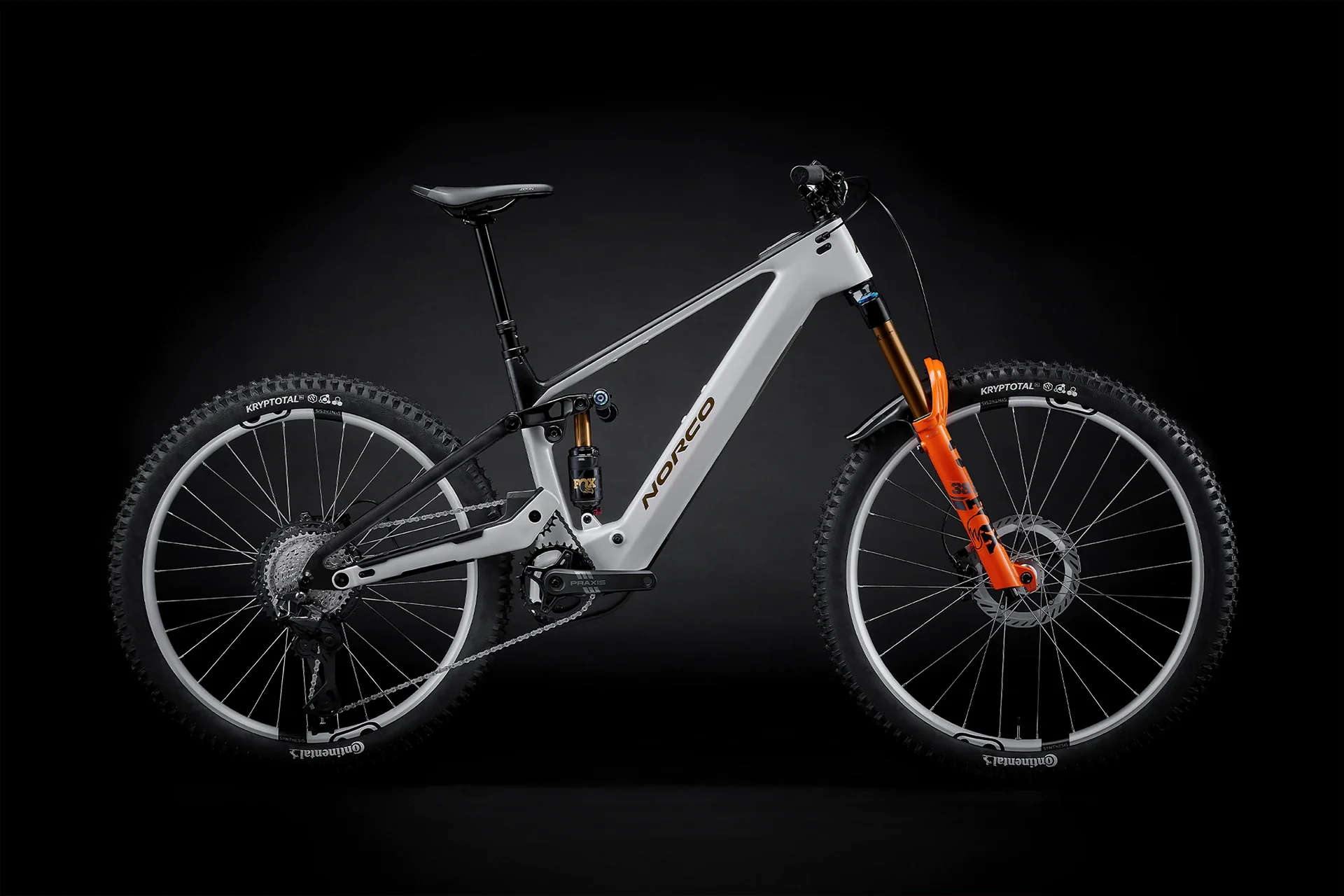 Norco Range VLT CX C1 MX - Nèvè White-Raw Black - 2026 - Image 2