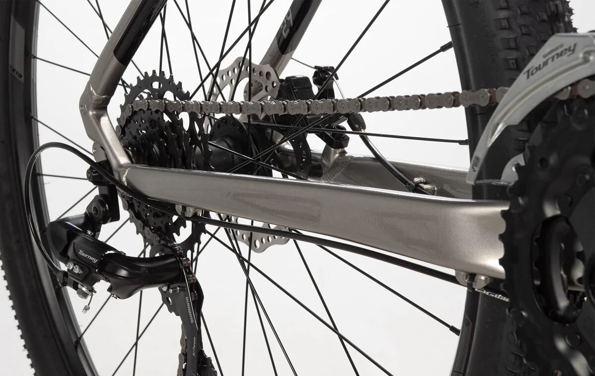 Norco Storm 5 29" Cross Country Mountain Bike - Silver-Black - Image 5