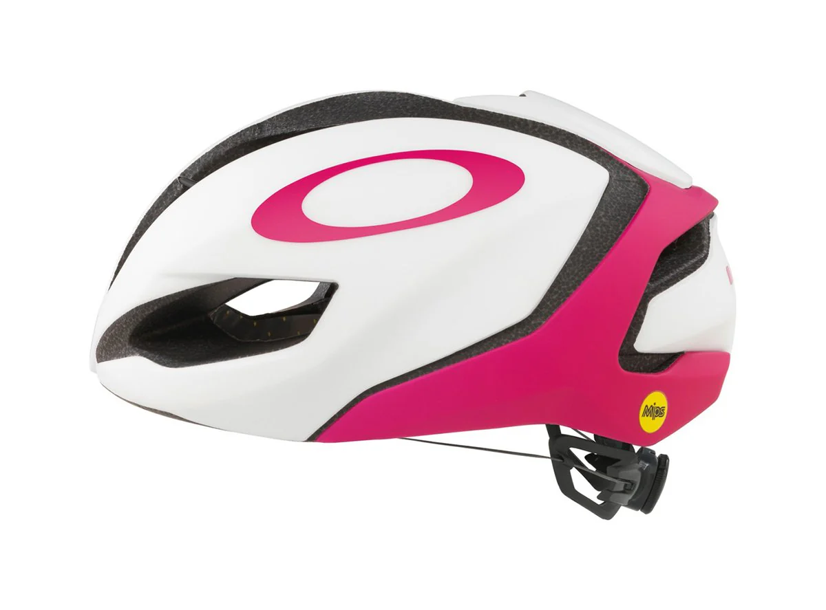 Oakley ARO5 Road Helmet - White-Rubine Red