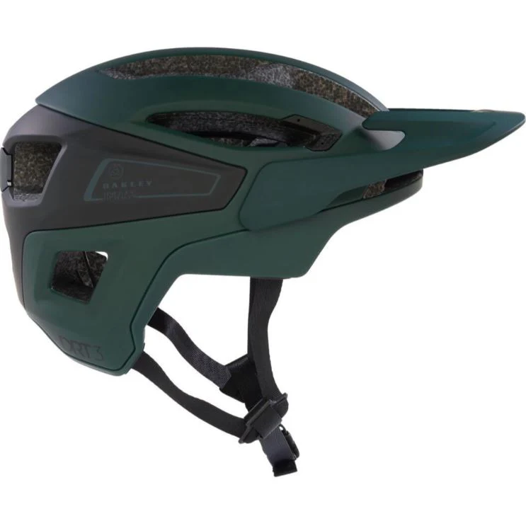 Oakley DRT3 MTB Helmet - Hunter Green-Satin Black - 2022 - Image 2
