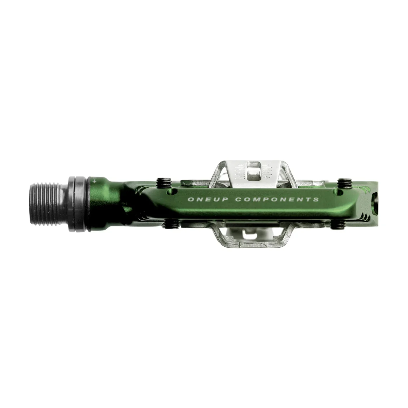 OneUp Clip MTB SPD Pedals - Dark Green - Image 5