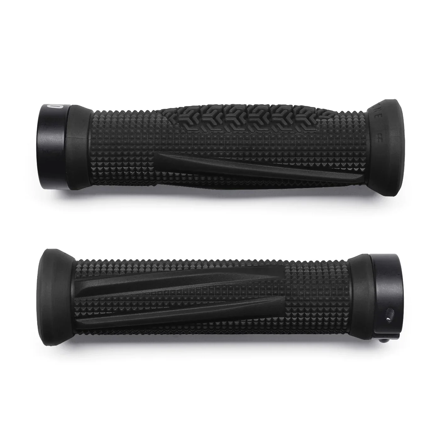OneUp Jackson Goldstone Lock-On MTB Grips - Black - Image 4