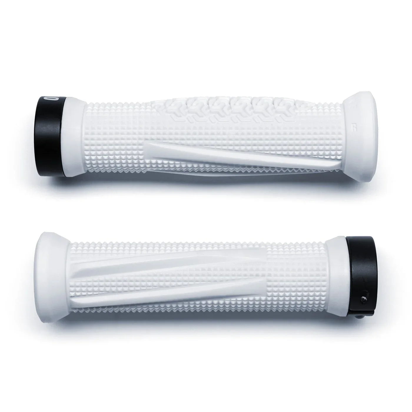 OneUp Jackson Goldstone Lock-On MTB Grips - White - Image 8