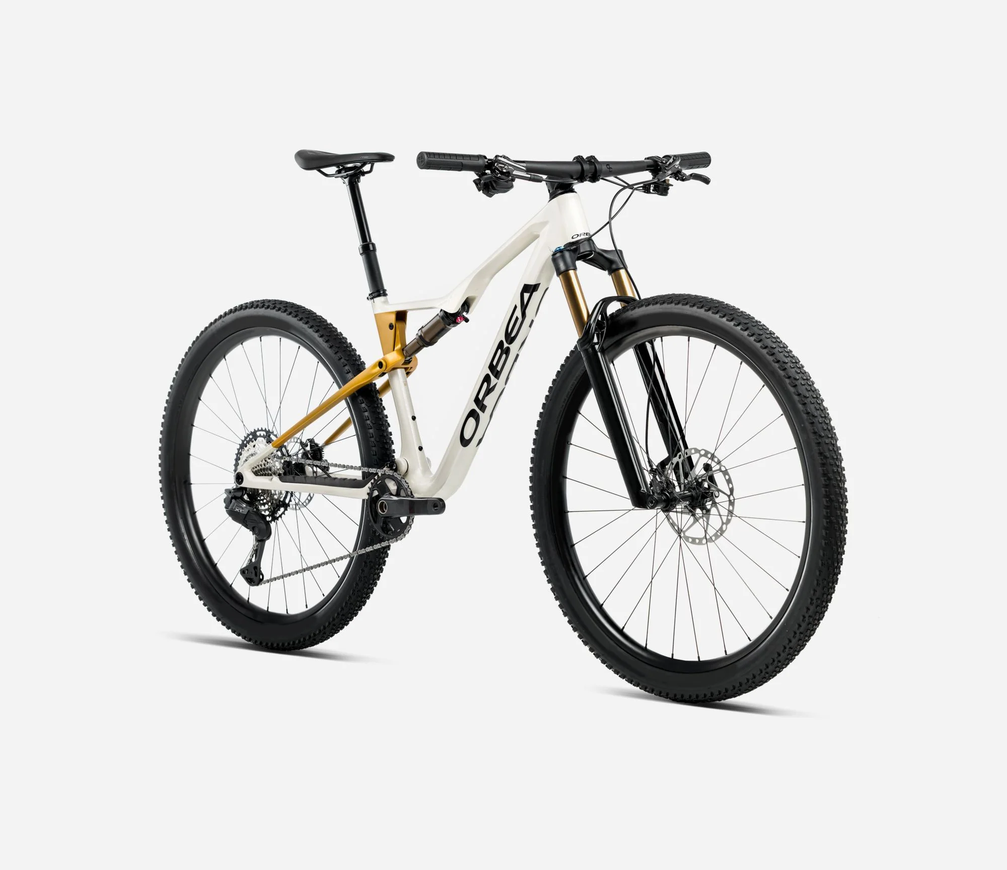Orbea Oiz M10 AXS 29 - Ivory White-Bumblebee Yellow - 2026 - Image 2