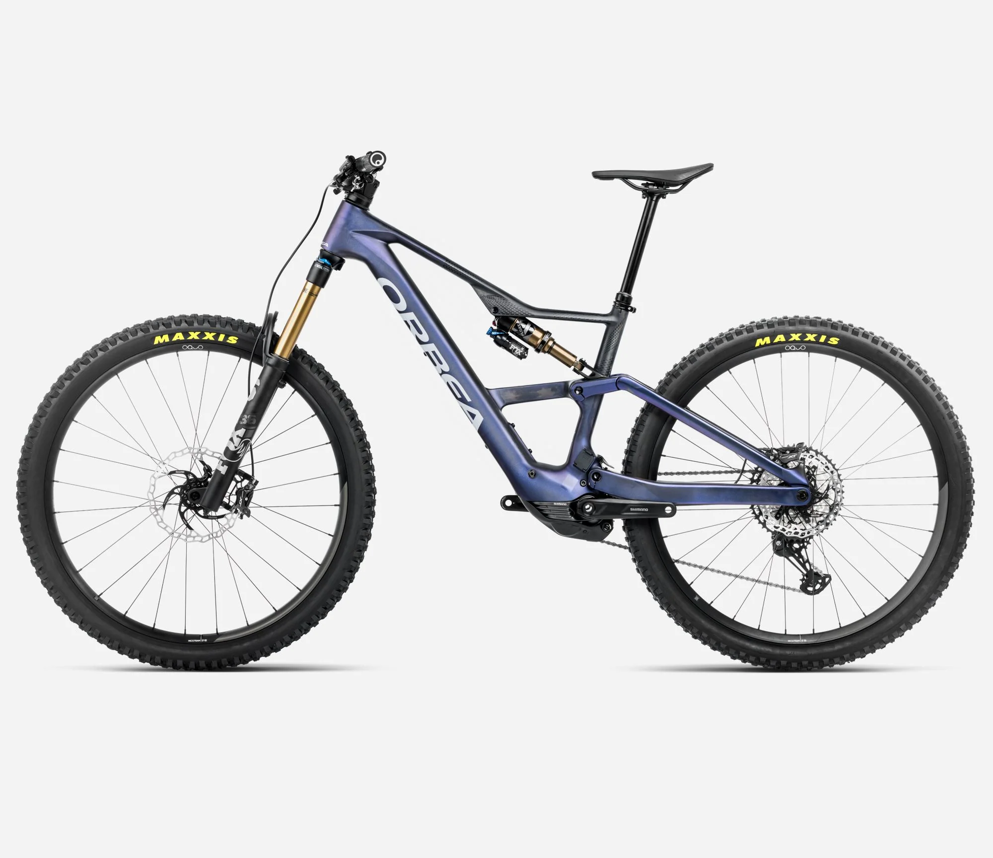 Orbea Rise LT M10 29 630W 20mph - Tanzanite Carbon View - 2026 - Image 2