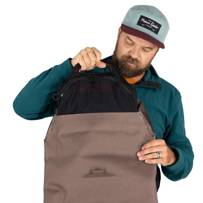 Osprey Metron WP 25 Waterproof Roll Top Bag - Magma Brown - Image 12