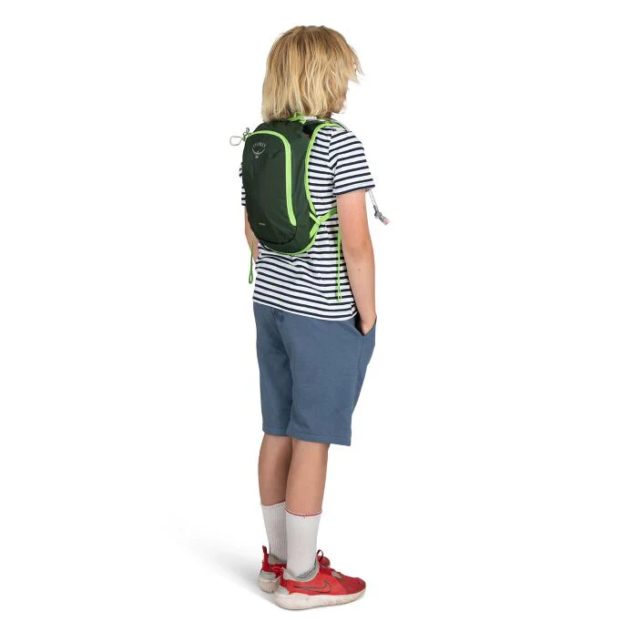 Osprey Moki 3 Hydration Pack - Kids - Green Canopy - Image 3
