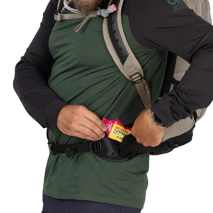 Osprey Raptor 14 Hydration Backpack - Black - Image 6