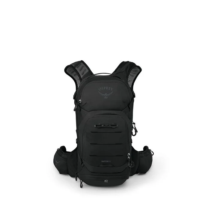 Osprey Raptor 14 Hydration Backpack - Extended Fit - Black - Image 3