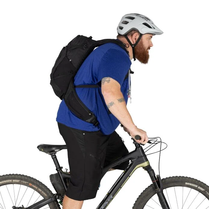 Osprey Raptor 14 Hydration Backpack - Extended Fit - Black - Image 8