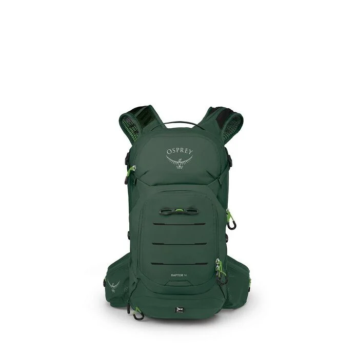 Osprey Raptor 14 Hydration Backpack - Tundra Green - Image 3