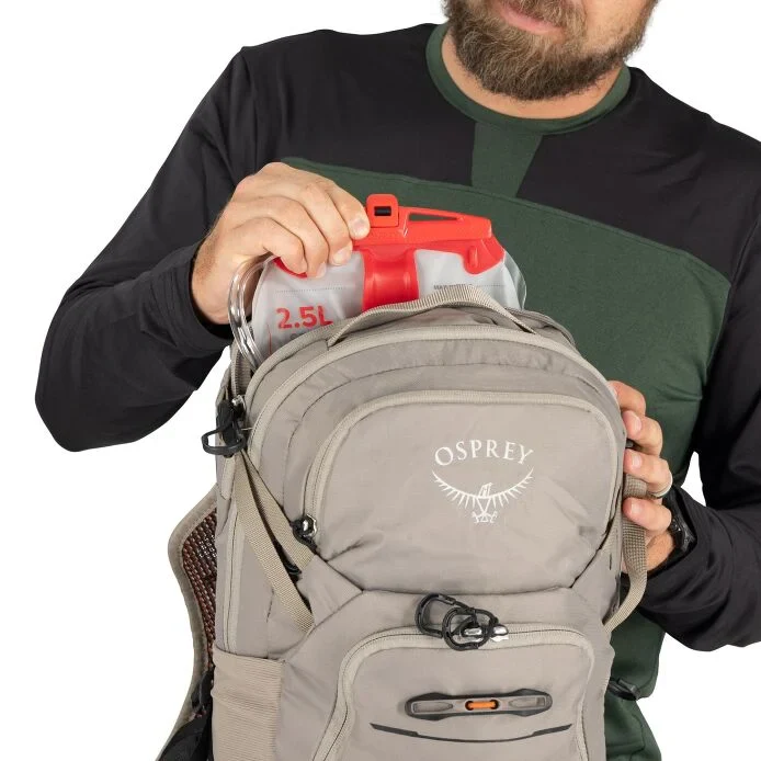 Osprey Raptor 14 Hydration Backpack - Tundra Green - Image 7