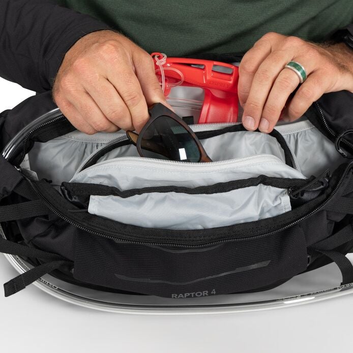 Osprey Raptor 4 Hydration Belt - Black - Image 9