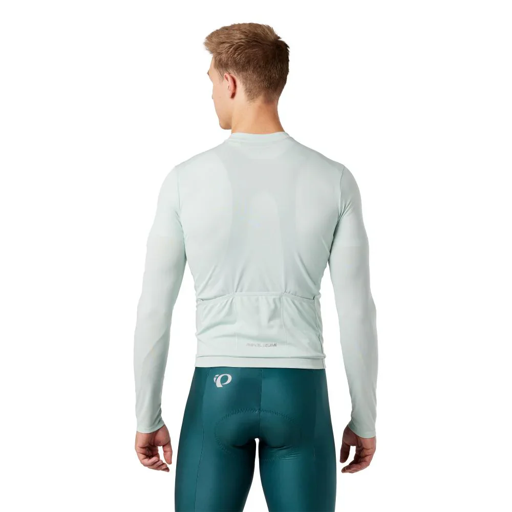Pearl Izumi Attack Long Sleeve Road Jersey - Surf Spray - Image 4