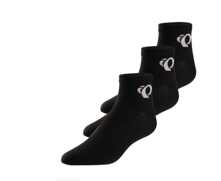 Pearl Izumi Attack Low Sock - 3 Pack - Black