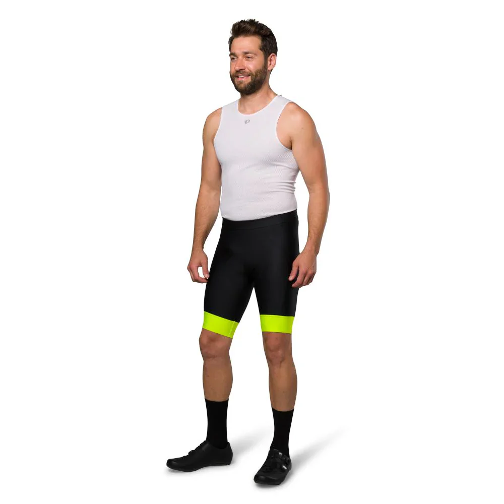 Pearl Izumi Attack Road Short - Black-Screaming Yellow - Image 3