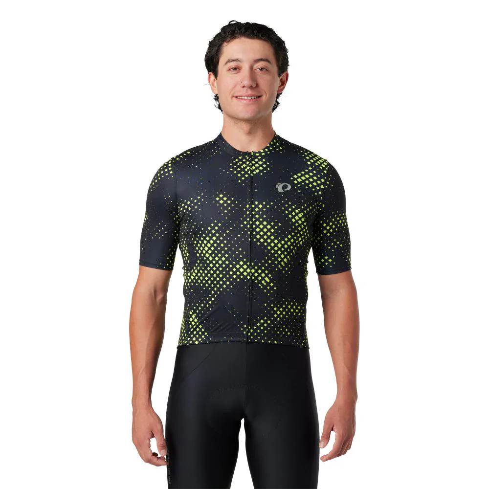 Pearl Izumi Attack Short Sleeve Road Jersey - Black-SY Bit Map - Image 3