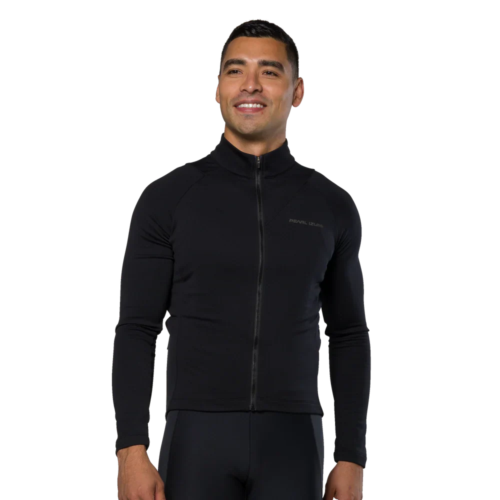 Pearl Izumi Attack Thermal Long Sleeve Road Jersey - Black - Image 3