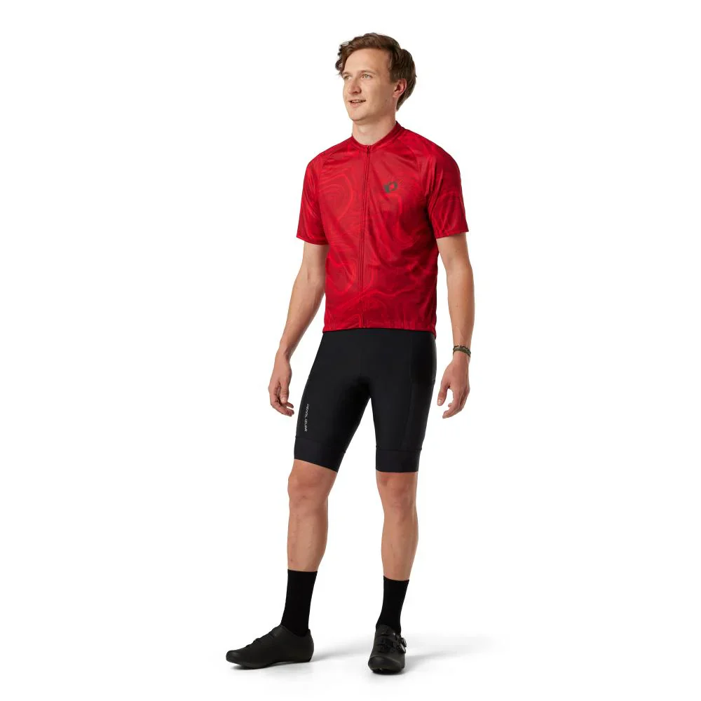 Pearl Izumi Classic Cycling Jersey - Red Dahlia Topo - Image 5