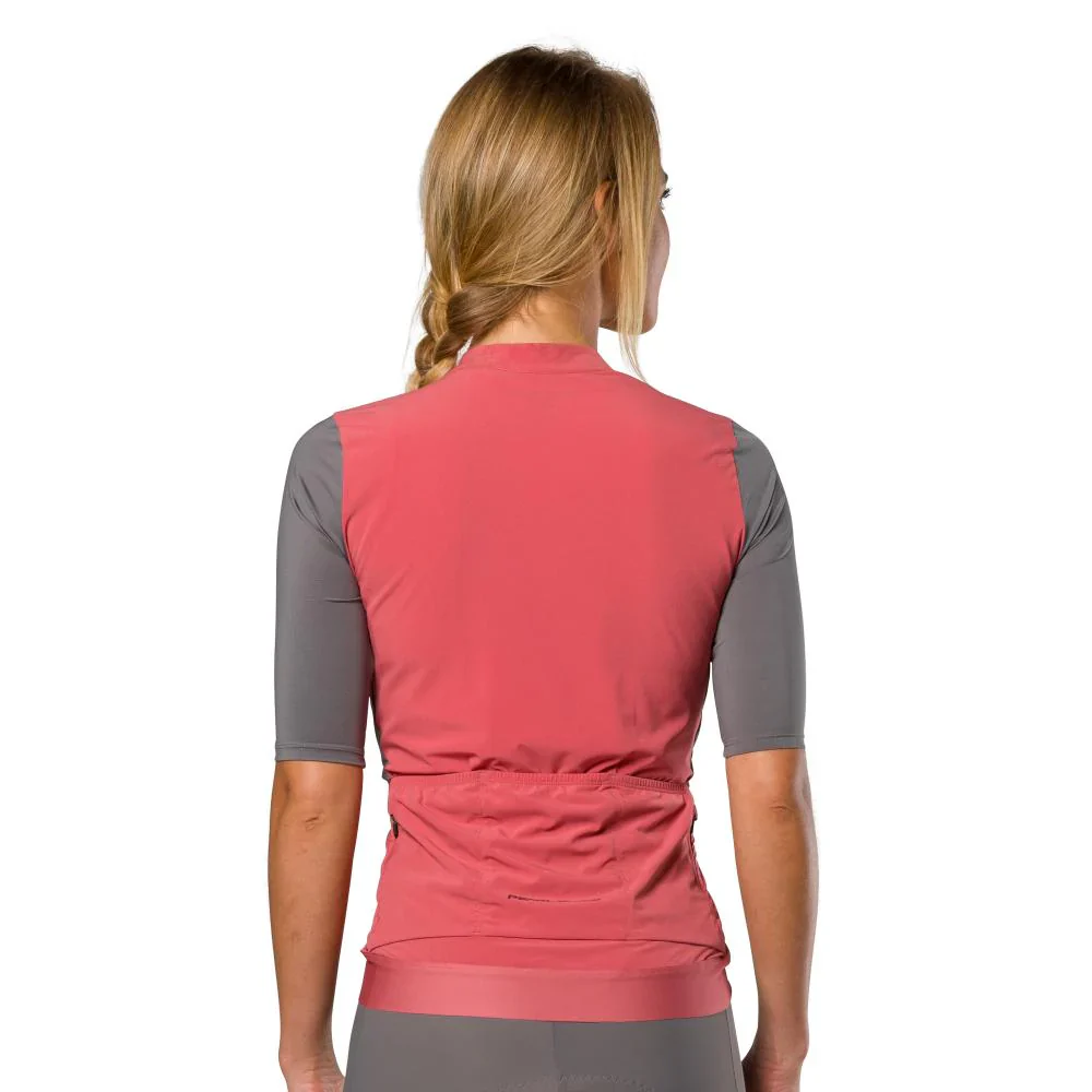 Pearl Izumi Expedition Short Sleeve Road Jersey - Womens - Rosewood - Image 6