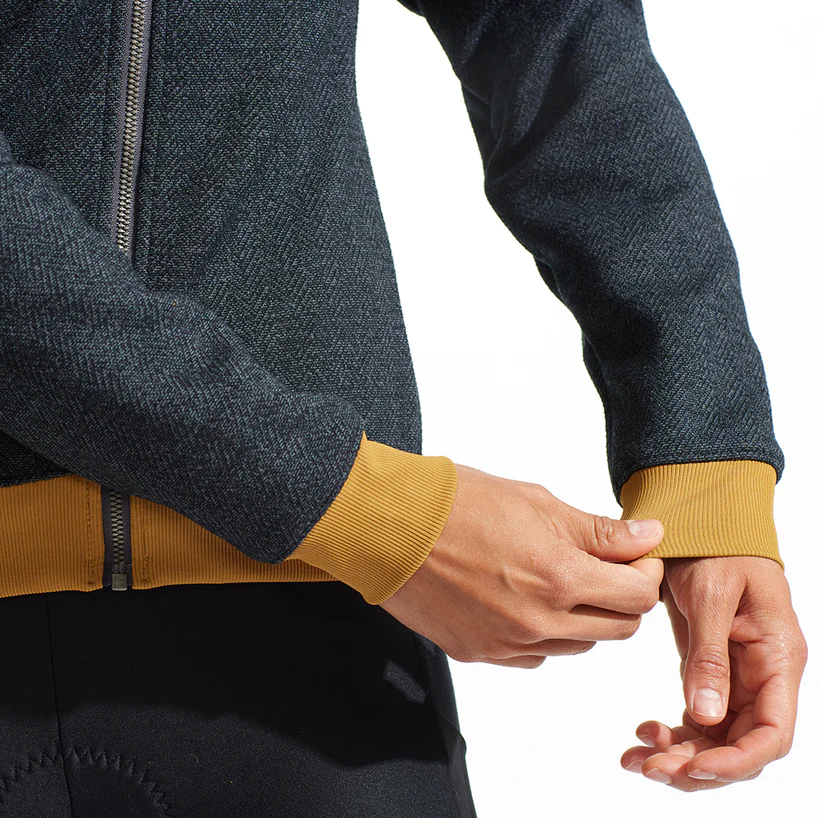 Pearl Izumi Expedition Thermal Long Sleeve Cycling Jersey - Womens - Dark Ink-Toffee - Image 3