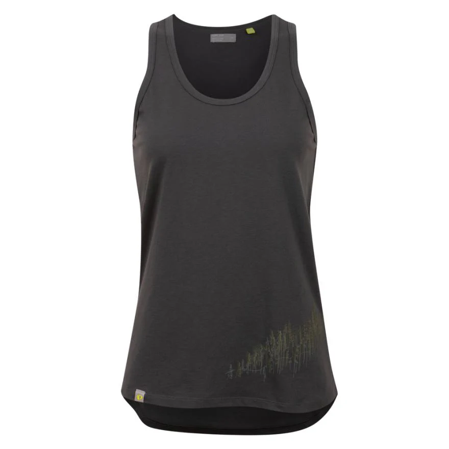 Pearl Izumi Go To Graphic Tank - Womens - Woodland - Smoke Gray