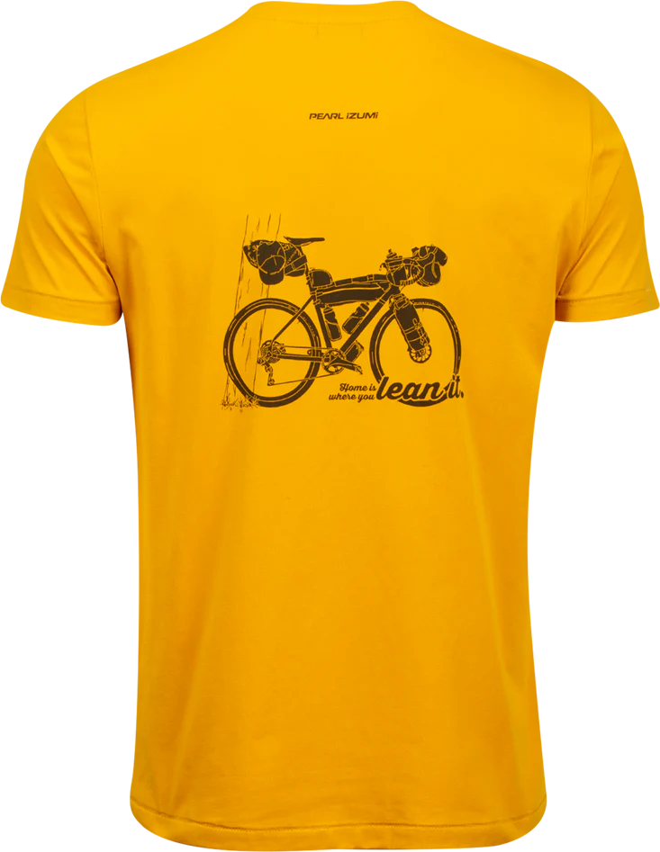 Pearl Izumi Graphic Tee Shirt - Lean It - Gold - Image 2