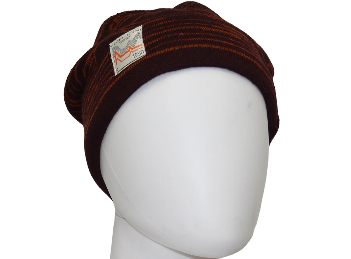 Pearl Izumi Merino Knit Graphic Beanie - Garnet Ridges - Image 2