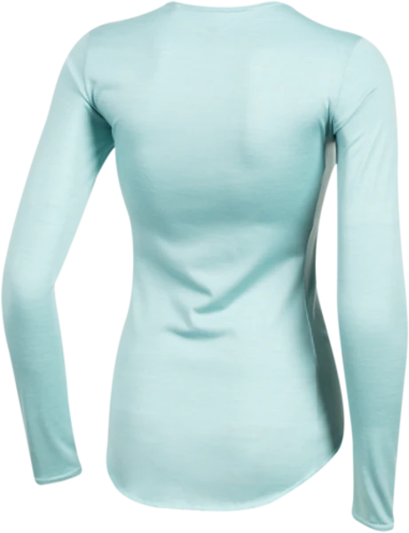 Pearl Izumi Merino Long Sleeve Base Layer - Womens - Aquifer - Image 2