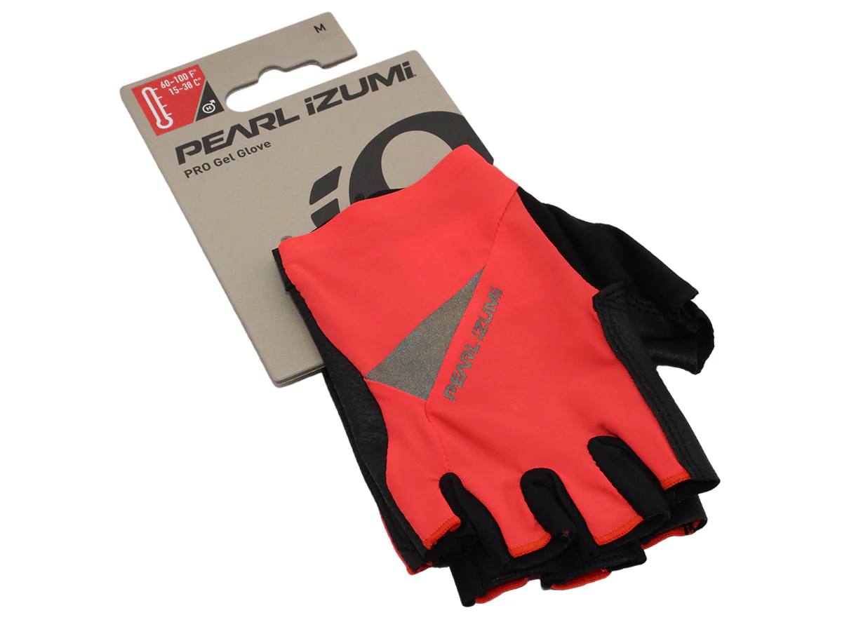 Pearl Izumi Pro Gel Road Glove - Screaming Red - Image 3