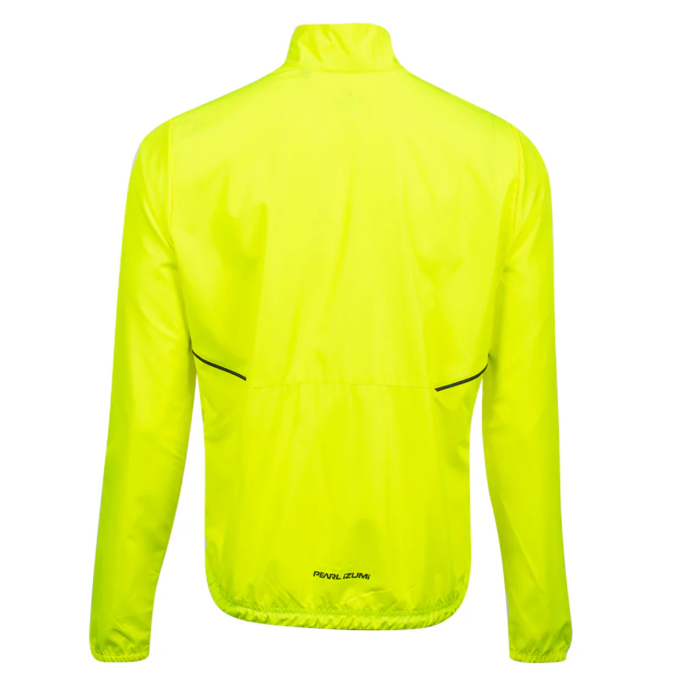 Pearl Izumi Quest Barrier Cycling Jacket - Screaming Yellow - Image 2