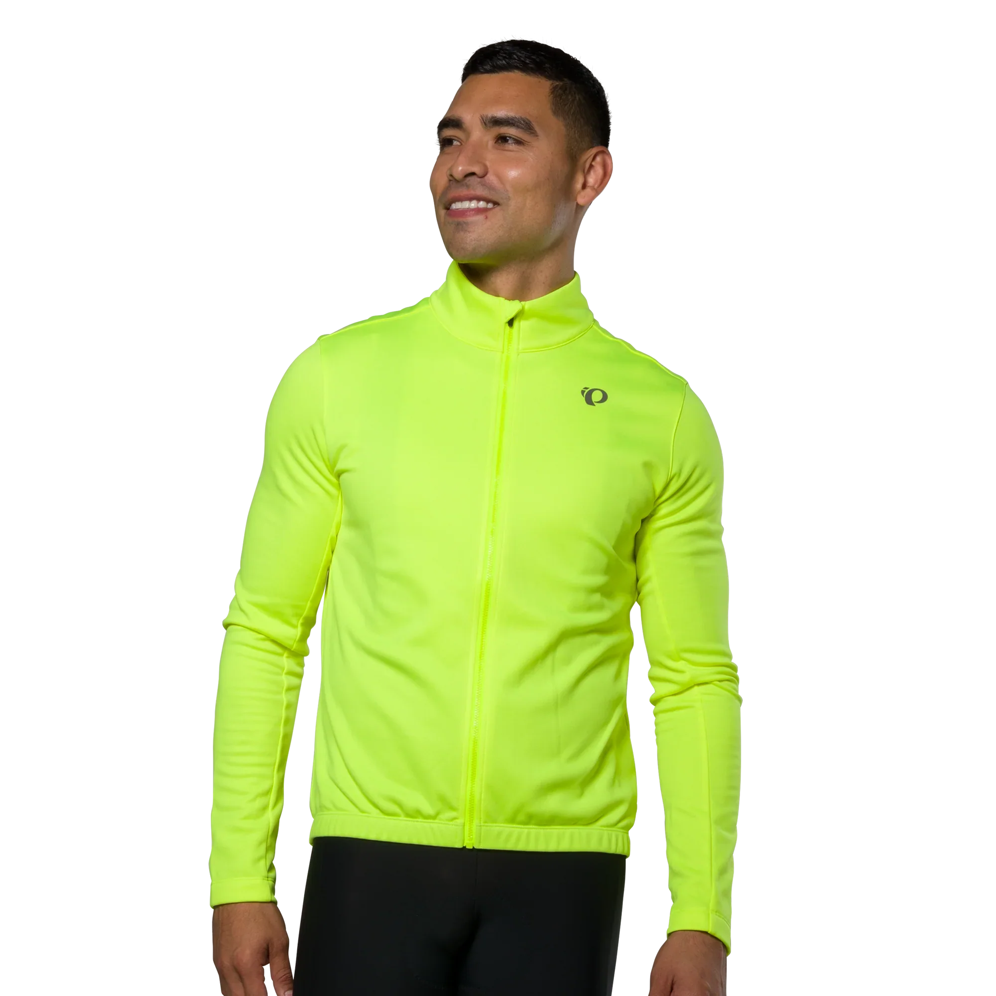 Pearl Izumi Quest Thermal Long Sleeve Road Jersey - Screaming Yellow