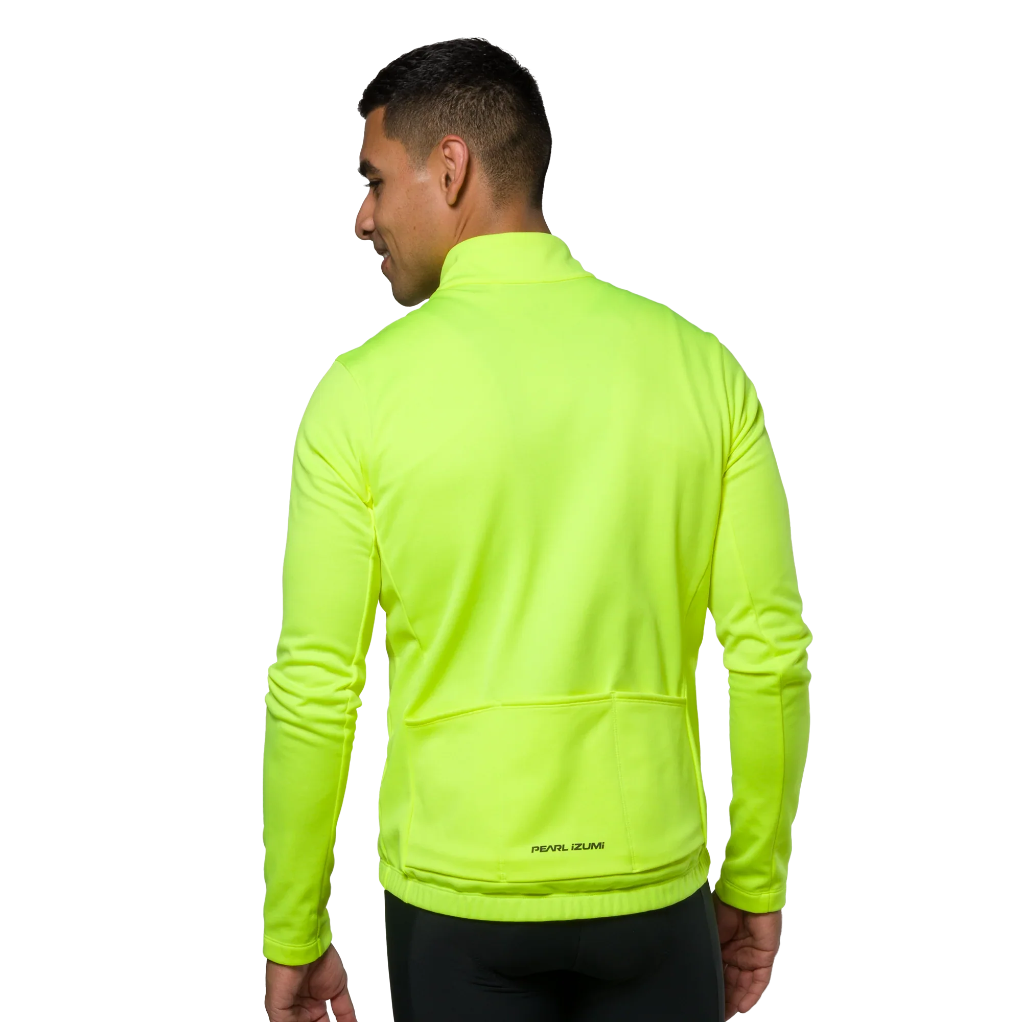 Pearl Izumi Quest Thermal Long Sleeve Road Jersey - Screaming Yellow - Image 2