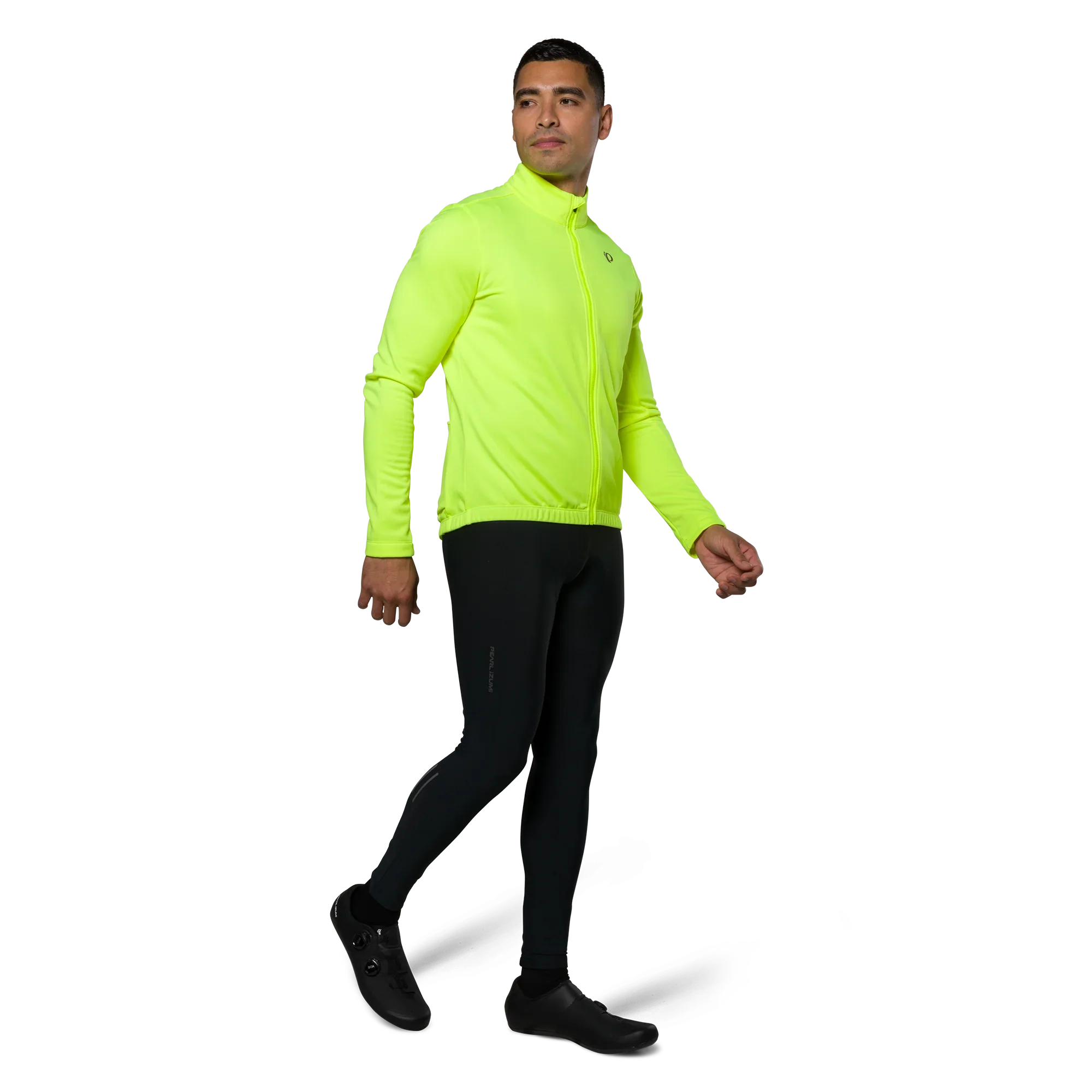 Pearl Izumi Quest Thermal Long Sleeve Road Jersey - Screaming Yellow - Image 4