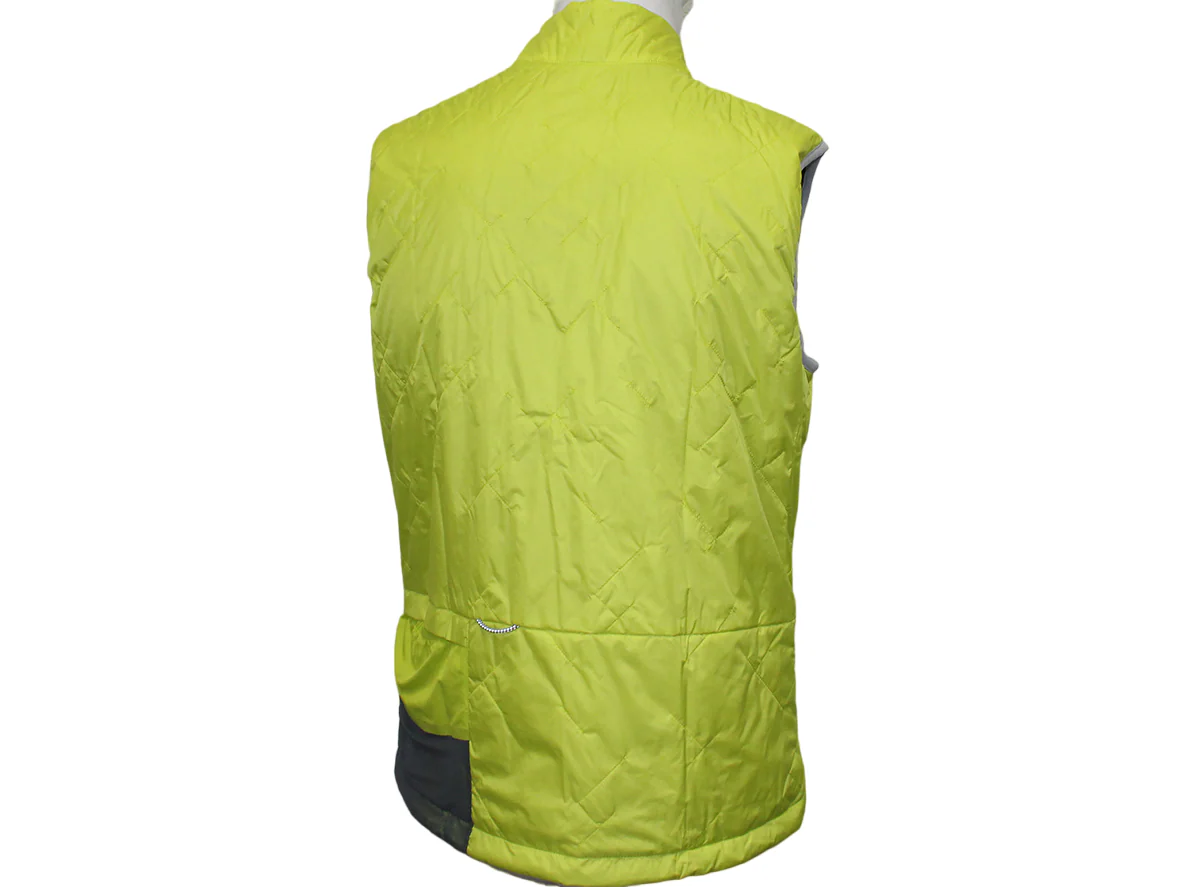 Pearl Izumi Rove Insulated Cycling Vest - Bio Lime-Dark Olive - Image 2