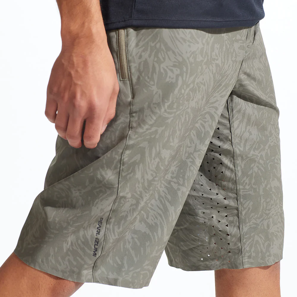 Pearl Izumi Summit Short with Liner - Pale Olive Palm - Image 3