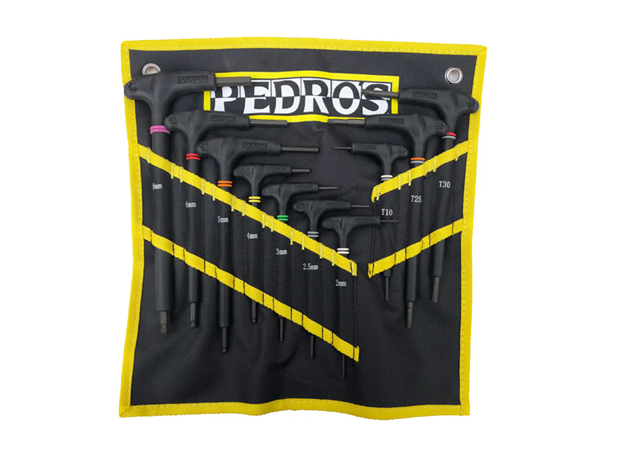 Pedros Pro TL Hex and Torx Set II - Black
