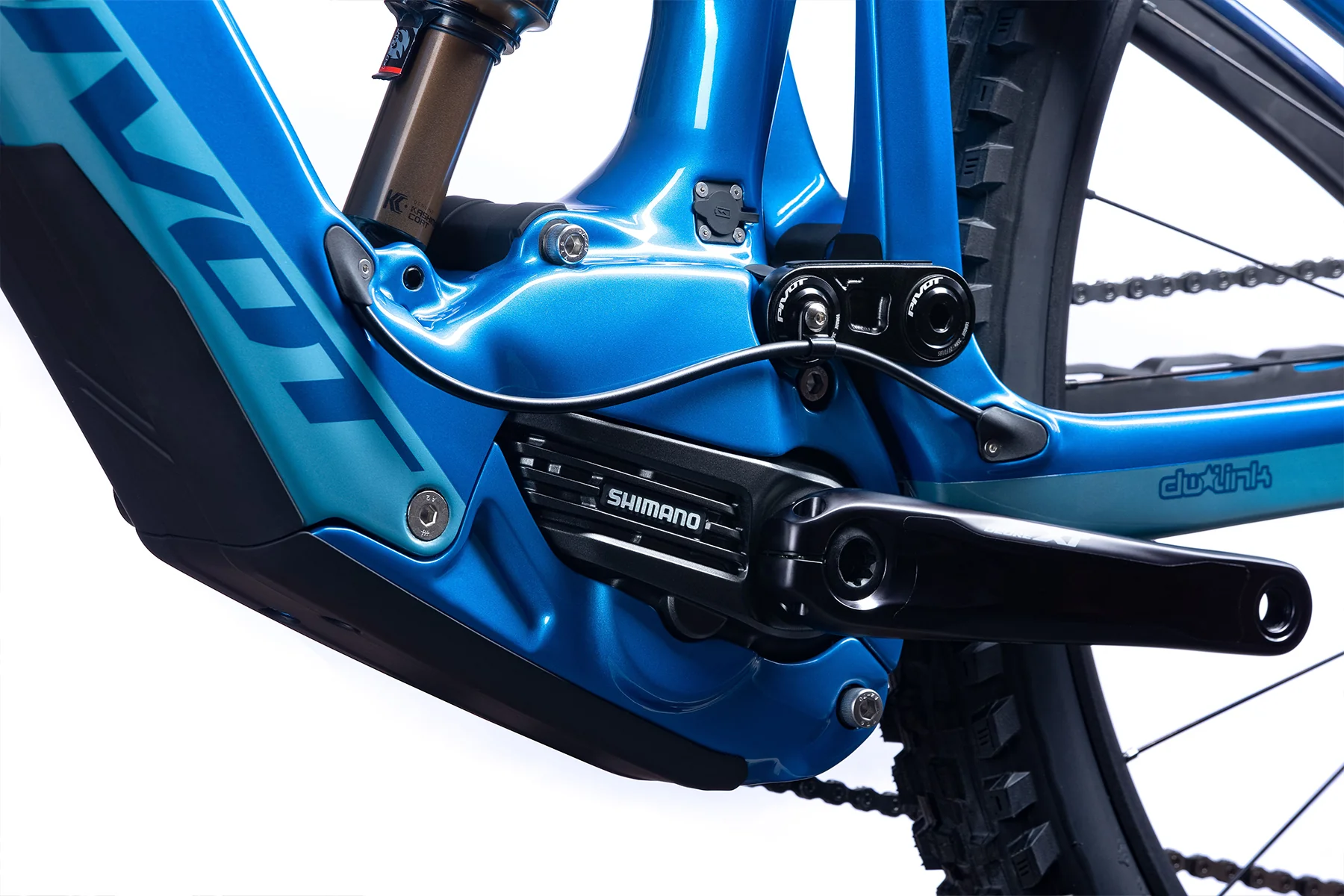 Pivot Shuttle LT 29 Ebike - Bass Boat Blue Tritone - 2022 - Image 9