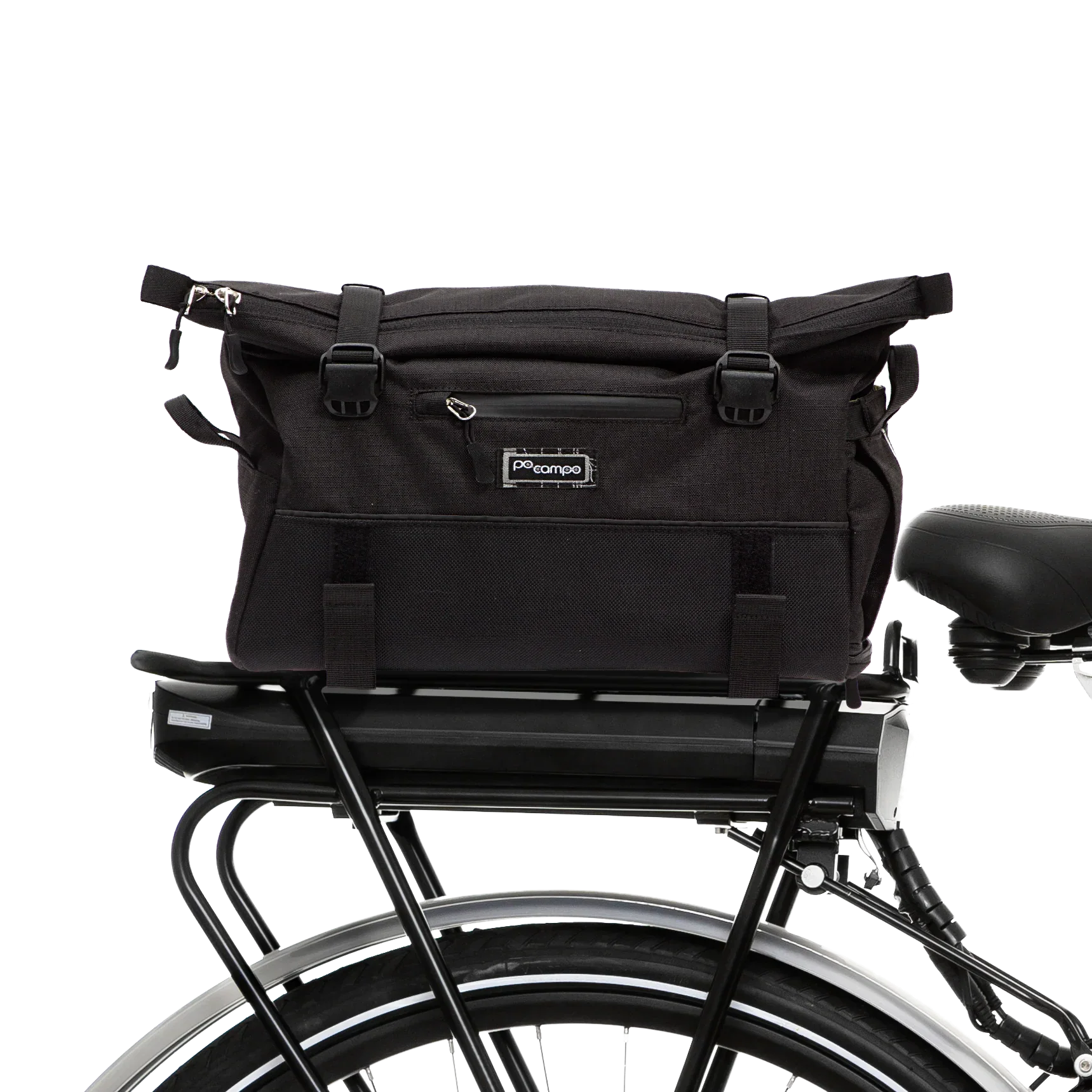 Po Campo Vernon Trunk Bag - Black Ripstop - Image 2