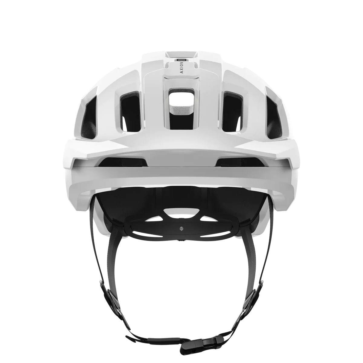 POC Axion Race MIPS MTB Helmet - Hydrogen White-Uranium Black Matt - Image 2