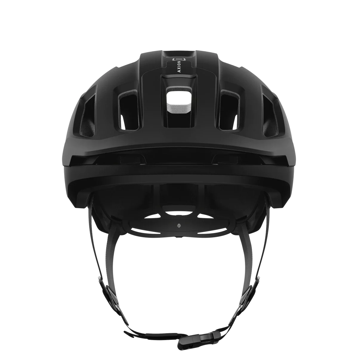 POC Axion Race MIPS MTB Helmet - Uranium Black Matt-Hydrogen White - Image 2