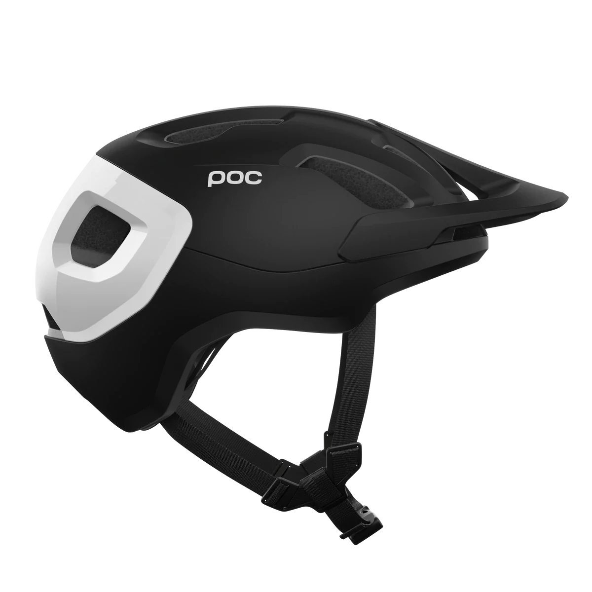 POC Axion Race MIPS MTB Helmet - Uranium Black Matt-Hydrogen White - Image 3