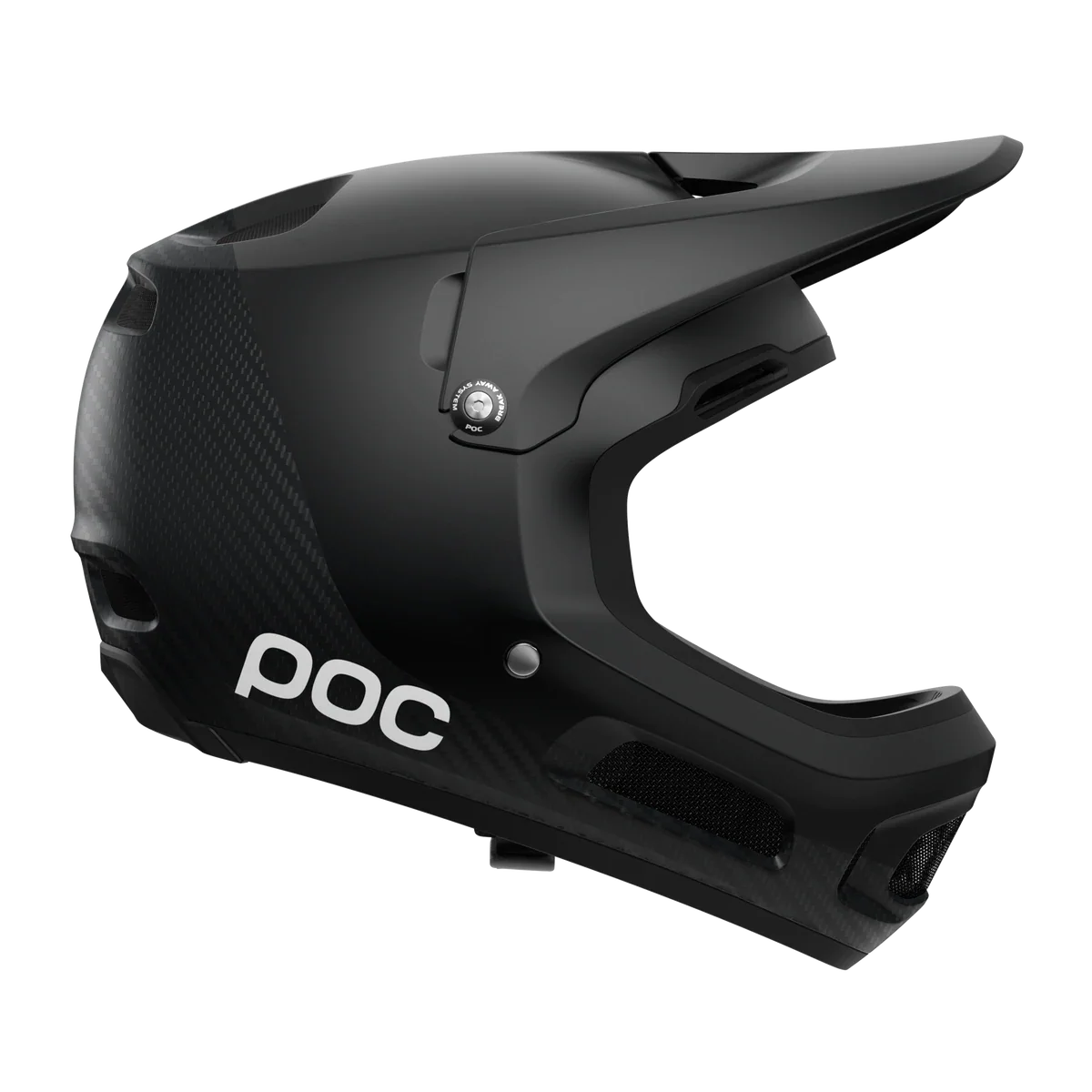 POC Coron Air Carbon MIPS Full Face Helmet - Carbon Black - Image 3