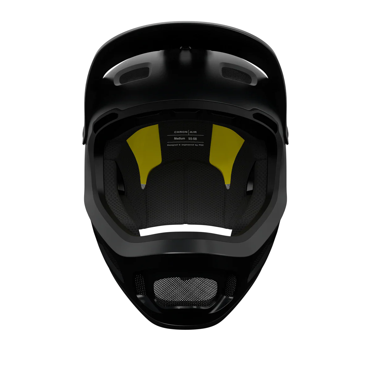 POC Coron Air MIPS Full Face Helmet - Uranium Black - Image 2