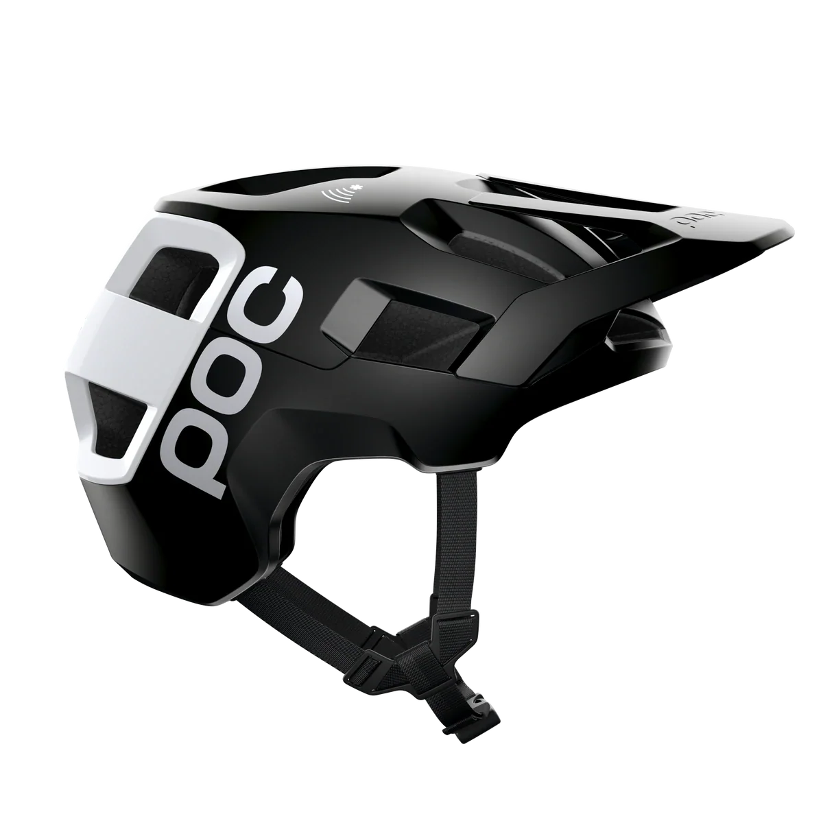POC Kortal Race MIPS MTB Helmet - Uranium Black Matt-Hydrogen White - Image 3