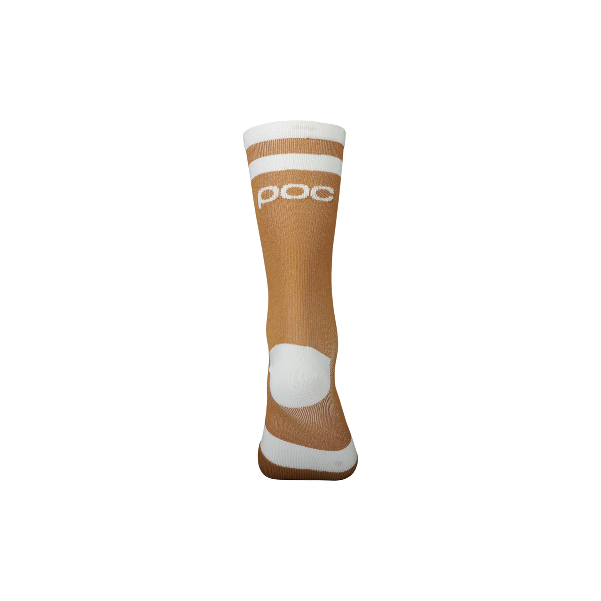 POC Lure Long MTB Sock - Aragonite Brown-Hydrogen White - Image 2