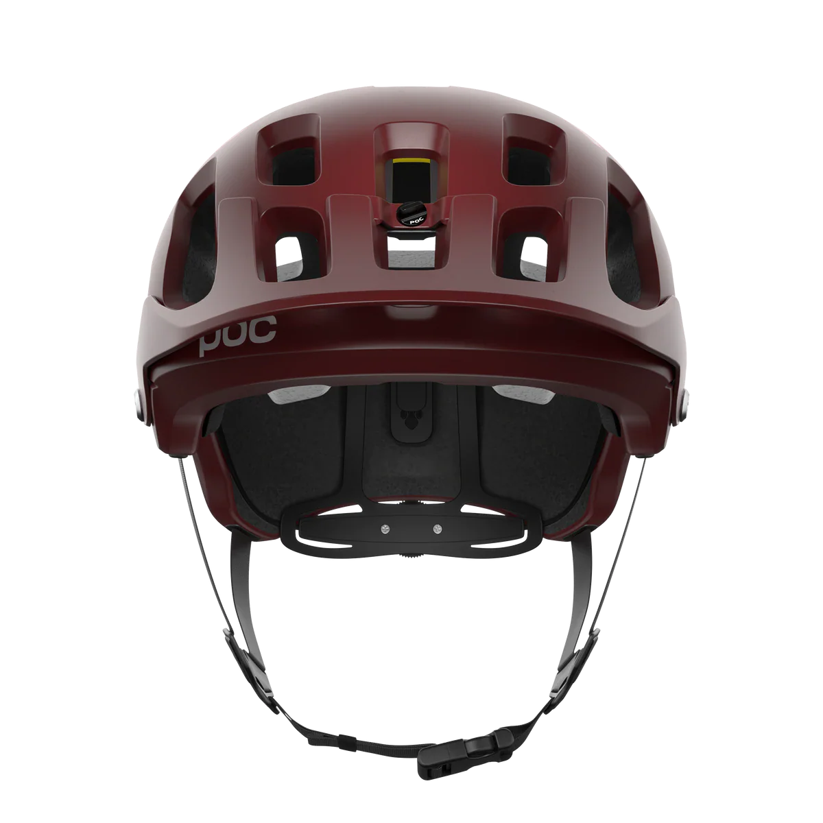 POC Tectal Race MIPS MTB Helmet - Garnet Red-Hydrogen White Matt - Image 2