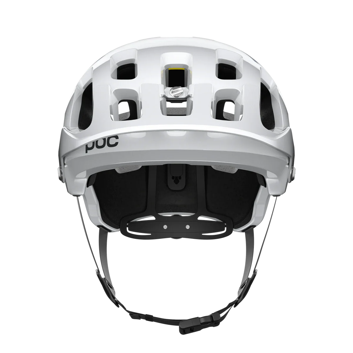 POC Tectal Race MIPS MTB Helmet - Hydrogen White-Uranium Black - Image 2