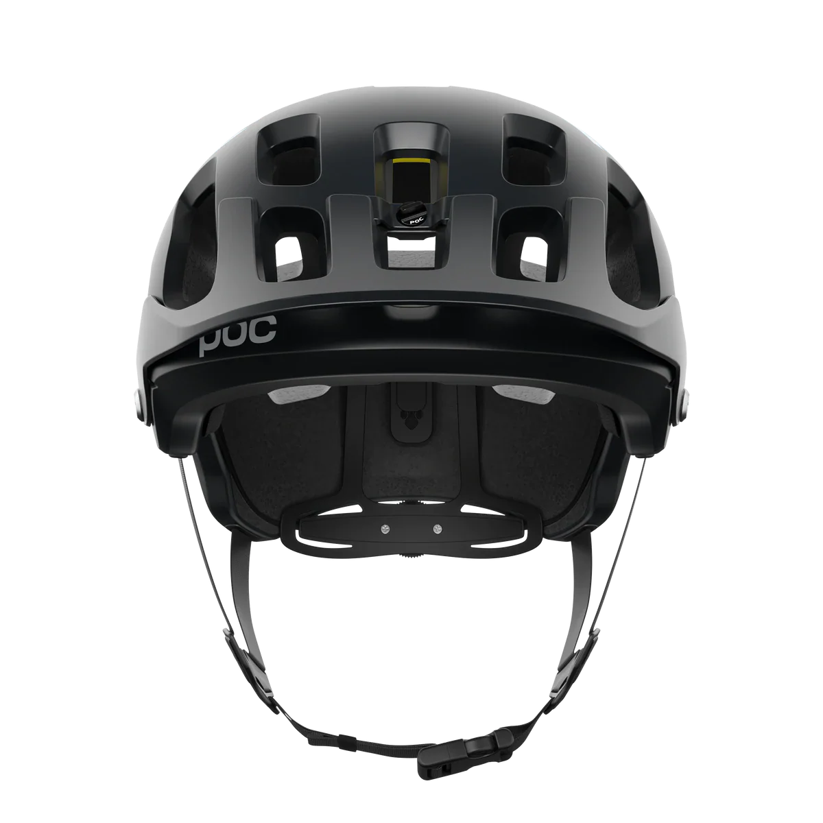 POC Tectal Race MIPS MTB Helmet - Uranium Black-Hydrogen White Matt - Image 2