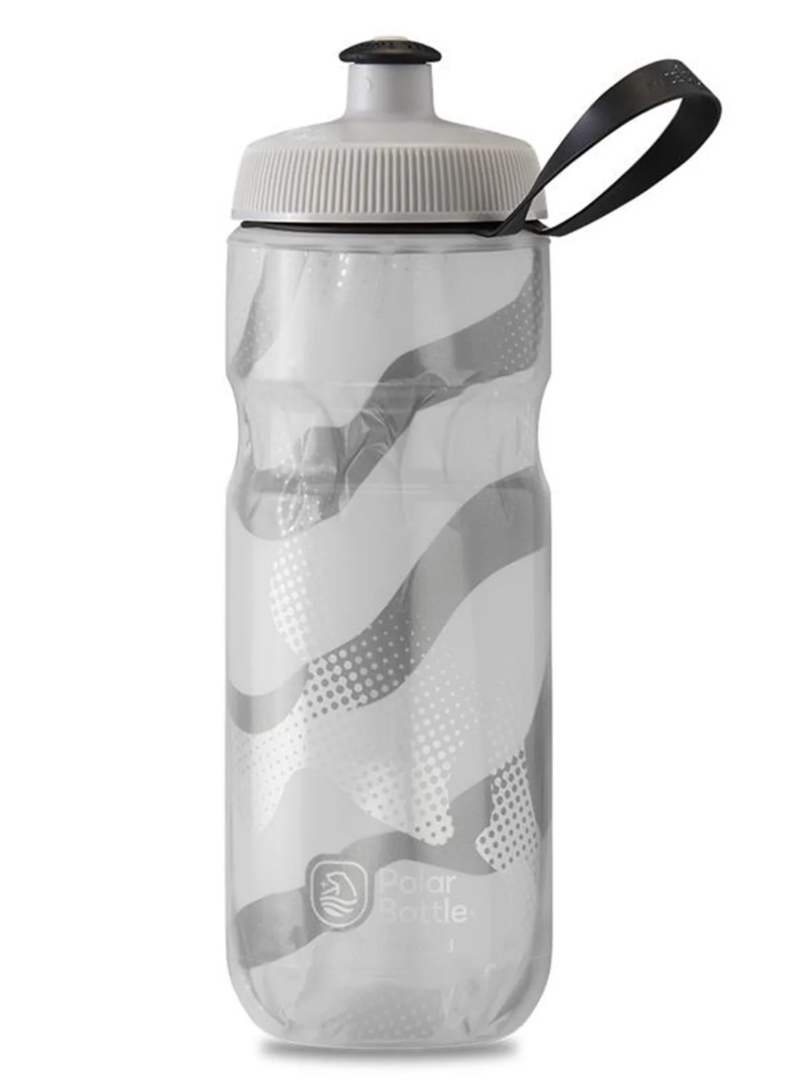Polar Bottle Sport Contender Insulated Water Bottle - 20oz - Olive-Silver - Image 2